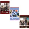 BRAUBERG / Notebook A4, 96 l., ECO bracket, cage, cardboard cover, ON THE WAY / 10 pcs.