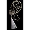 For you / Set of designer jewelry sautoir + earrings