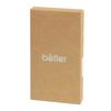 Key case BEFLER "Grade", genuine leather, zipper, 135x55 mm, blue