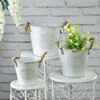 Kaemingk / Metal pots for flowers Spring Provence 14-19 cm, 3 pieces