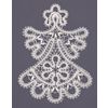 Снежинка / Snowflake / Lacy decor "Matryoshka"
