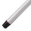 ЛЮБАША / Shank for cleaning equipment ECONOMY 110 cm, euro thread, metal-plastic 0.25 mm