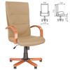 Office chair "Credo extra", eco-leather, wood, sand