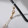 Сималенд /  Chain for glasses "Beads. Pearl"