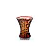 Гусевской Хрустальный завод / Crystal vase for flowers "Imperial" small amber-violet