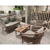 Kaemingk / Wicker furniture set Montpellier 1 sofa + 2 tables + 2 armchairs