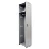 Wardrobe (wallless section) metallic for BRABIX clothing "LK 01-30", 1830x30x500 mm