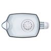 Water-cleaning jug Aquafor Atlant, 4 litres, with interchangeable cassette, resource meter, white
