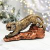Premium Gips / Souvenir "Growling tiger"