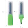 Highlighter BRAUBERG "FLUO", GREEN, 1-5 mm line