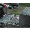 Claydite-concrete/expanded clay-concrete wall blocks with a groove-ridge "BITEK"