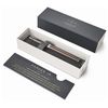 Pen pen PARKER "IM Premium Brown CT", building brown engraved, chrome, blue
