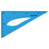 Triangle 30х18 cm BRAUBERG flexible "FLEX", plastic, assorted, Euro slot
