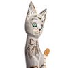 Decor and Gift / Wooden figurine "Cat" 50 cm