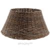 Kaemingk / Christmas tree basket Country Style 57 * 28 cm brown