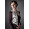Кружевной Край / Lace Edge / Bolero Vest "Winter"