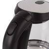 TEApot SONNEN KT-201, 1.7 litres, 2200 w, closed heating element, glass, lighting, black