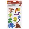 Stickers from EVA "Animals", 9 PCs, assorted, TREASURE ISLAND
