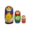 Мастерская подарков / Gift workshop / Matryoshka Girl with a samovar, 11 cm.