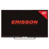 Телевизор ERISSON 43FLES85T2SM, 43'' (108 см), 1920х1080, Full HD, 16:9, Smart TV, Wi-Fi, черный