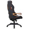 Computer chair BRABIX "Techno Pro GM-003", fabric, black / gray, orange inserts
