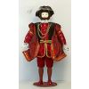 Потешный промысел / Poupée souvenir en porcelaine "Costume du roi Henri VIII. Angleterre, 1509-1547"