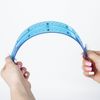 Set drawing large flexible BRAUBERG "FLEX" (line 30 cm, a triangle, a protractor), assorted