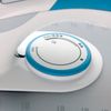 Iron TS765A, 2400 watts, non-stick coating, auto power off, self-cleaning, anticaps, white/blue