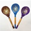 Хохлома Оптом / Wooden dining spoon "Zolotaya kudrina" 10 pieces