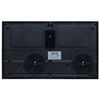 Tile electric induction KITFORT KT-104, 4000 W, 2 rings, 20 modes, 7 programs, button control, black