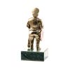 Золотая антилопа / Statuette "Policeman" on the stone