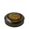 Золотая Хохлома / Box with miniature painting 60x130 mm