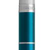 Penna PARKER "Ingenuity Deluxe Green CT" 5° pennino, corpo in smeraldo, dettagli cromati, nero