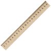 Wooden ruler 20 cm, PYTHAGORAS