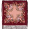 Павловопосадский платок  / Evening Garden shawl with silk fringe