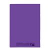 BRAUBERG / Notebook A4, 40 sheets, "Metropolis", bracket, cage, plastic cover, PURPLE / 10 pcs.