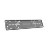 Silicone frame license plate for car