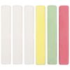Mel BRAUBERG, set of 6 PCs (3 white and 3 colored), square