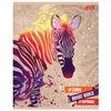 HATBER / Notebook А5, 96 sheets, staple, cage, foil, selective varnish, "Bright world" / 30 pcs.