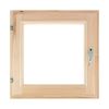 Добропаровъ / Window, 50 × 50 cm double glass, linden