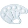 Palette paint oval