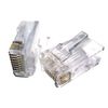 Connectors (plugs) RJ-45, set of 100 pcs., Universal, category 5e, 8p8c