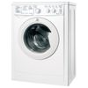 INDESIT IWSC6105 washing machine, 1000 rpm, 6 kg, front loading, 13 programs, 60 x44 x85 cm, white