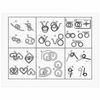 ЗОЛОТАЯ СКАЗКА / Metal puzzles (difficulty level "BEGINNER"), set of 6 pieces