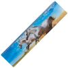3D ruler, 20 cm, BRAUBERG, three-dimensional, "White horses", the Euro slot