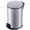 Waste bin Hailo Pure M 12l., Steel, silver