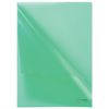 Folder corner hard BRAUBERG, green, 0.15 mm