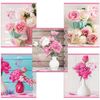 BRAUBERG / Notebook A5, 48 sh., Cage, sparkles, BEAUTIFUL FLOWERS / 10 pcs.