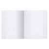 МАЯК / Notebook GREEN cover 12 sh., Large cage with margins, offset / 20 pcs.