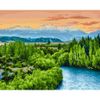 Опт-картина / Peinture par numéros 40x50 Nature russe
